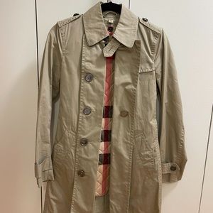 Burberry Brit Lined Trench Coat